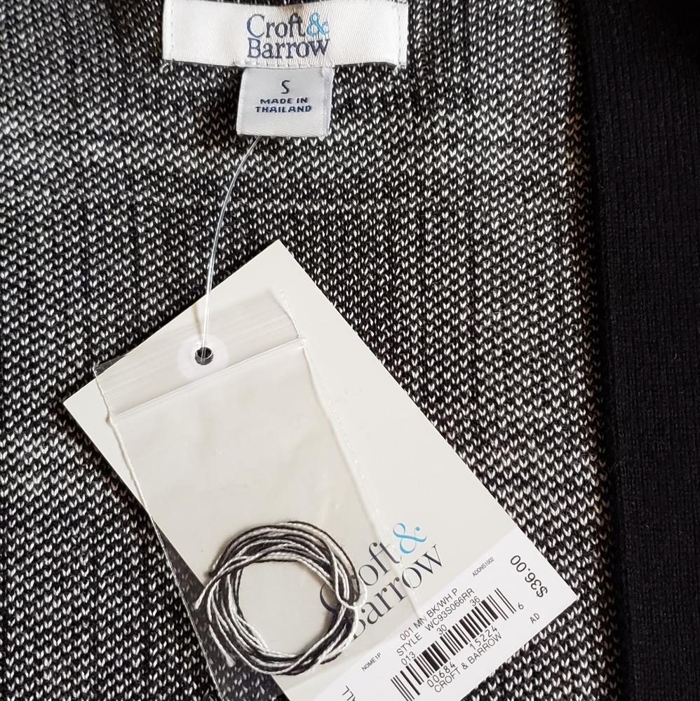 The Classic Cardigan by Croft and Barrow - Picture 3 of 8